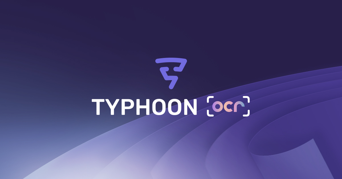 Typhoon OCR